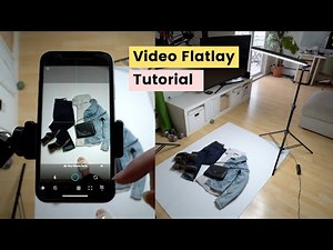 How to Shoot a Video Flat Lay from your Phone