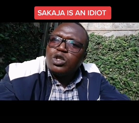 Sakaja is a lazy ignoramuses and does not deserve to be Govenror