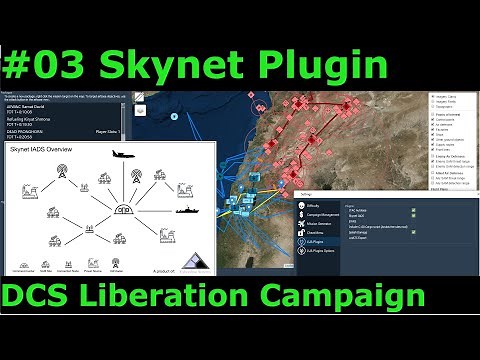 DCS Liberation Campaign: #03 Wie funktioniert das Skynet IADS Plugin für intelligente Flugabwehr SAM