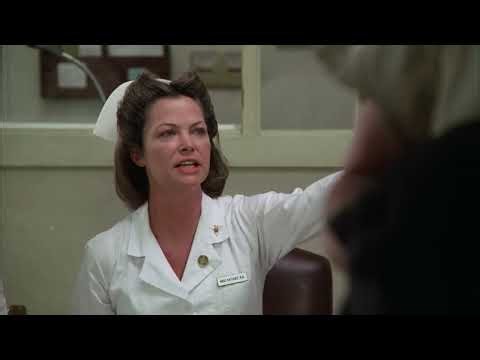 One Flew Over The Cuckoo's Nest 1975 clip - Christopher Lloyd's eyes and something about rules