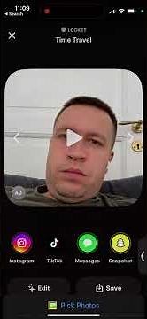 How to make a video on Locket widget?