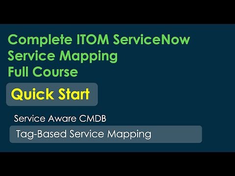 Servicenow ITSM | ServiceNow ITOM Demo | Tag based Service Mapping ServiceNow (Step by Step)