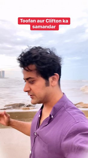 #CycloneBiparjoy #CycloneAlert #cyclone #cyclones #karachi #viralreels #Toofan #seaside #sealife #Samandar #Hawksbay #Clifton #beaches #karachidiaries #karachibeach #reelsviral | Shayan Saleem