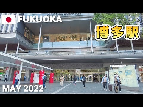 【福岡】博多駅をぶらぶら歩く2022春 マイング,デイトスなど Walking around Hakata Station, Fukuoka, Japan