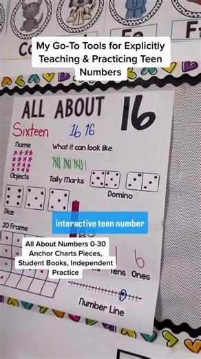 Abbie Ickes-Peterson on Instagram: "Teen numbers = big learning for little minds 💛🔢 Hands-on, engaging, and perfect for mastering those tricky teen numbers without the tears 🙌 This Teen Numbers Bundle from Kindergarten Chaos is teacher-tested and kid-approved chaos (the good kind 😉). ✨ Counting ✨ Number sense ✨ Decomposing teen numbers ✨ Perfect for centers, small groups, or morning work 💬 Comment “TEEN” for the link! #kindergartenchaos #kindergarten #math"