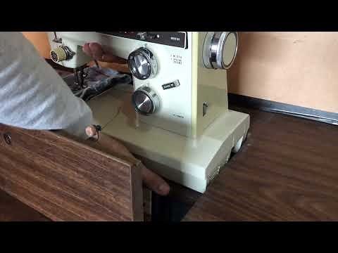 HOW TO SERIES #9: Just 2 Bolts! How to Install a Kenmore Free Arm Sewing Machine Into Its Table!