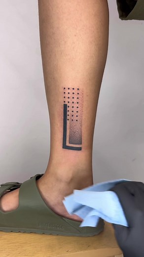 Clean minimalism #tattoo #femetattooartist #fyp #latattooartist