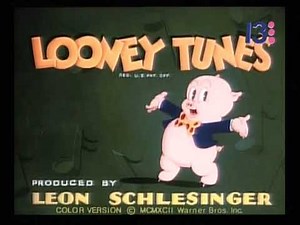 Looney Tunes "Injun Trouble" (1938) Computer Colorized Opennig and Closing