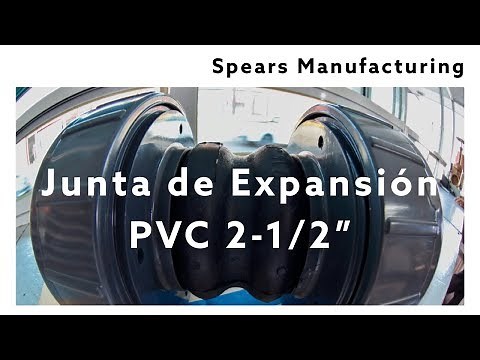 Junta de Expansión en PVC y Elastómero para 2-1/2"