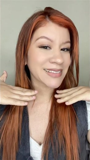 Hair transformation 🪄👩🏻‍🦰 bye blonde hair hello copper hair era 💫🧡