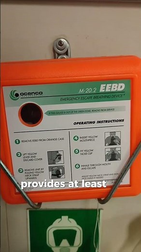 EEBD in Ship | Emergency Escape Breathing Device Explained for Seafarers and Maritime Students