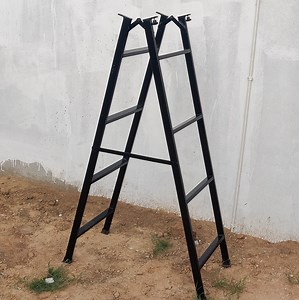 Heavy-Duty Folding Ladder: From Rectangular Pipe to Reliable Steps! | Mistry MakeTool