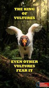 King Vulture: The Vulture That Looks Like a Living Dinosaur: The Bird Even Other Vultures Fear