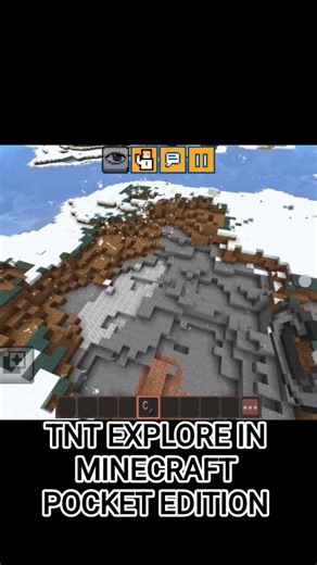 TNT EXPLORE IN MINECRAFT POCKET EDITION