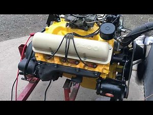 Edsel 361 engine fully rebuilt and running in test rig