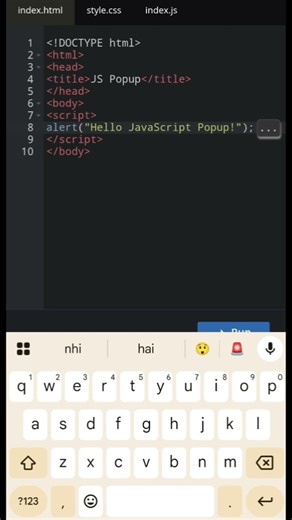 #jspopup#javascript #javascriptprogramming #alert #alert() in javascript