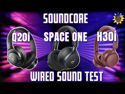 Soundcore Q20i vs Space One vs H30i: The Ultimate Wired Sound Test!