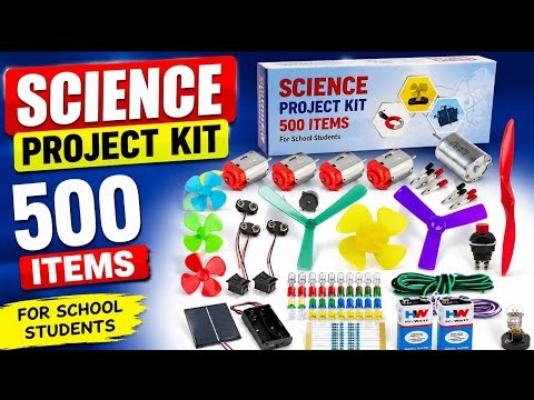 Science Project Kit 500 Items | Science Project Kit For School Students