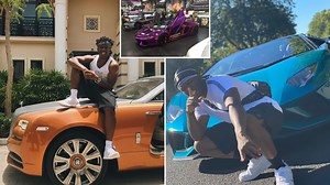 Inside KSI's luxury car collection including £280k Lambo and £65k Porsche Boxer