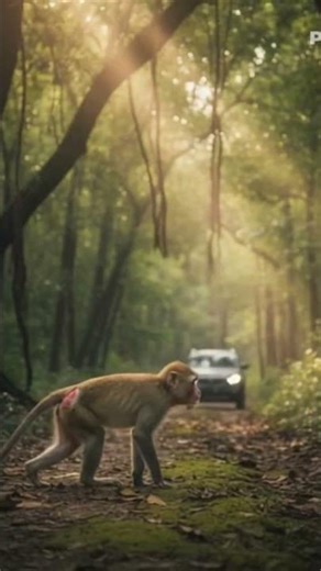 bador ter songi pelo😌# #cute #monkey #funny #comedy #baby #mono #ai #ia #mleko