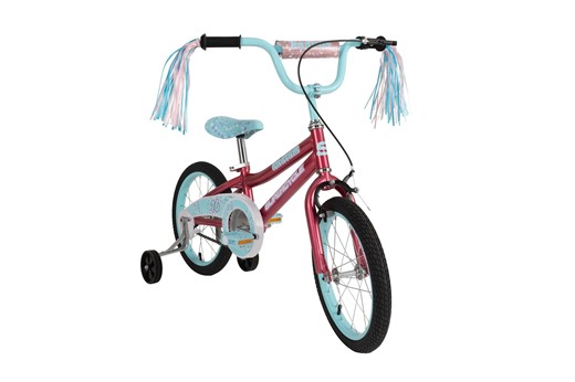 Supercycle Radium Kids' Bike with Training Wheels, Rose, 16-in | Canadian Tire