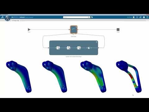 SIMULIA 3DEXPERIENCE Platform - Parametric Optimization with Isight and Abaqus Technology