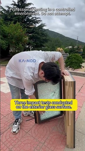 impact resistant safety glass window testing for modern architecture and building security systems