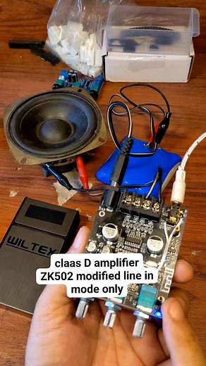 10K views · 160 reactions | stereo class D amplifier ZK502 modified line in mode only couse bluetooth chip is damagae #reel #wiltex #audio #amplifier #speaker #altavoz #loa #zk502 #classDamplifier | Wiltex | Facebook