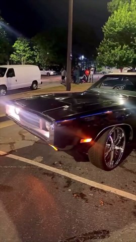 Clean 69 Charger R/T on 24’s