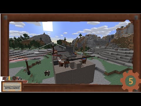 Immersive Intelligence tutorial [Ep 5] artillery howitzer (modded minecraft tutorial)