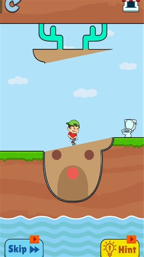 Rush to toilet Level 127 #short #viral #gaming #게임