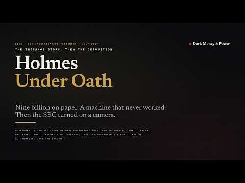 ‼️Elizabeth Holmes Under Oath: The SEC Deposition Video, Uncut | Theranos ‼️