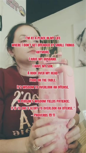 Wisdom taught me patience. Peace taught me what to overlook. — Proverbs 19:11 🤍 #blessed #content #faithoverfear #richinlife #christiantiktok