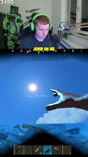 Jump on me 😂 #oilrats #rust