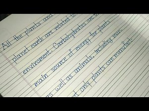 How to write in four line note book । On three line book handwriting