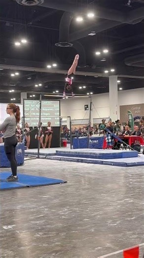 9.85 level 7 bar routine!