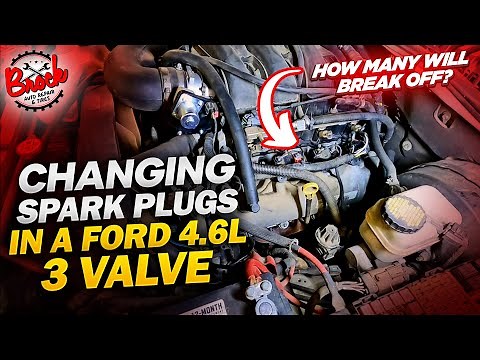 Changing Spark Plugs in a Ford 4.6L 3 valve engine | Brock Auto Repair