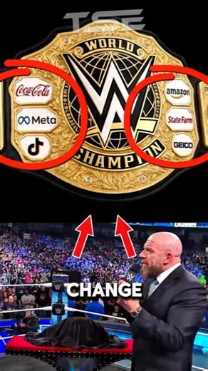 Are WWE Making A BIG Change To Their Championship Belts Soon?! 😨 #wwe