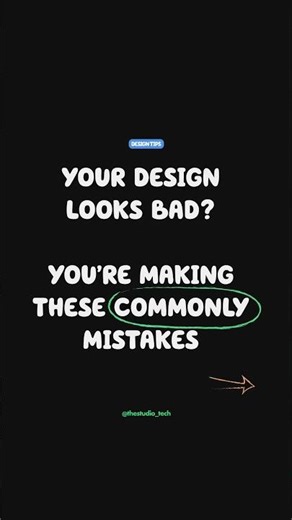 Common Design Fails vs Pro Tips ✅ #designtips #shorts