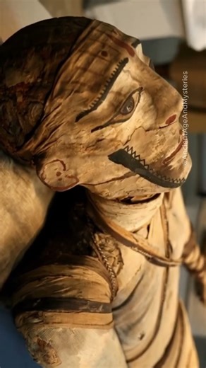 Why Ancient Egyptians Painted Their Mummies' Faces #EgyptianMummy #ancientegypt #Shorts