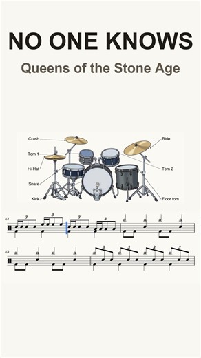 No One Knows on drums 🥁 #shorts