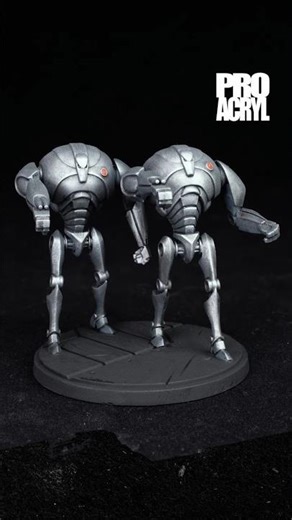 How to Paint a B2 Battle Droid Using PRO Acryl, AMP Colors!