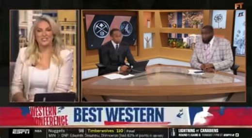 Kendrick Perkins GOES OFF on Nikola Jokic 👀“We’re not in Serbia, we’re in America and he got punked yesterday. We have to hold him accountable like we do every ‘all time great’ — I jumped the gun just like everybody else when it comes to disrespecting all time greats. We were so ready to put this man above all time greats because of certain numbers he was putting up in regular season. He has 1 NBA championship. Matter of fact, I don’t think Jokic is going to win another NBA championship. He got
