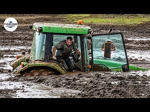 Unbelievable Tractor Stuck in Mud Moments | Extreme Heavy Equipment fails #36
