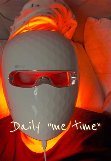 High Quality Red Light Face Therapy at Home. @Ulike Beauty ReGlow LED Light Therapy Face Mask delivers visible results! It helps reduce pigmentation and redness in as little as 2 weeks and smooth fine lines and wrinkles within 4 weeks of consistent use. #redlightmask #redlighttherapy #redlighttherapybenefits #antiaging #redlighttherapyathome