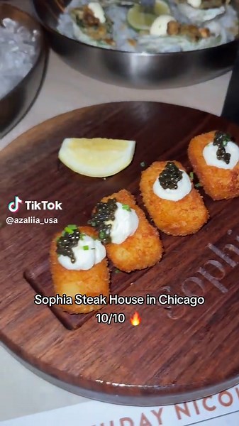 Delicious Dining at Sophia Steak House in Chicago