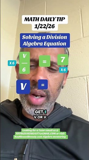 How to solve an algebra equation? Math With Mr J #math #algebra #tutor