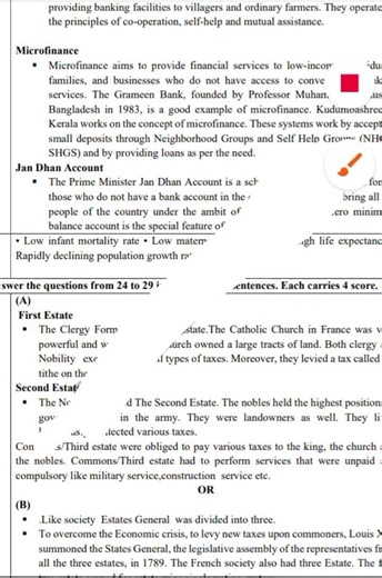 sslc model exam 2026 social science Answer key published