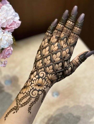 😍🔥 Beautiful Mehendi designs 💫#shortvideo #trending #viralshort