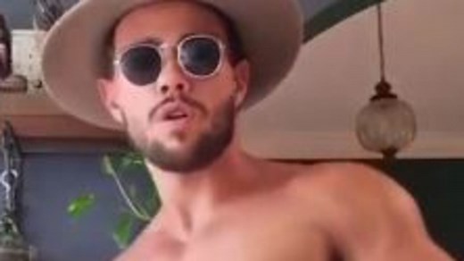 Home and Away star adjusting his junk